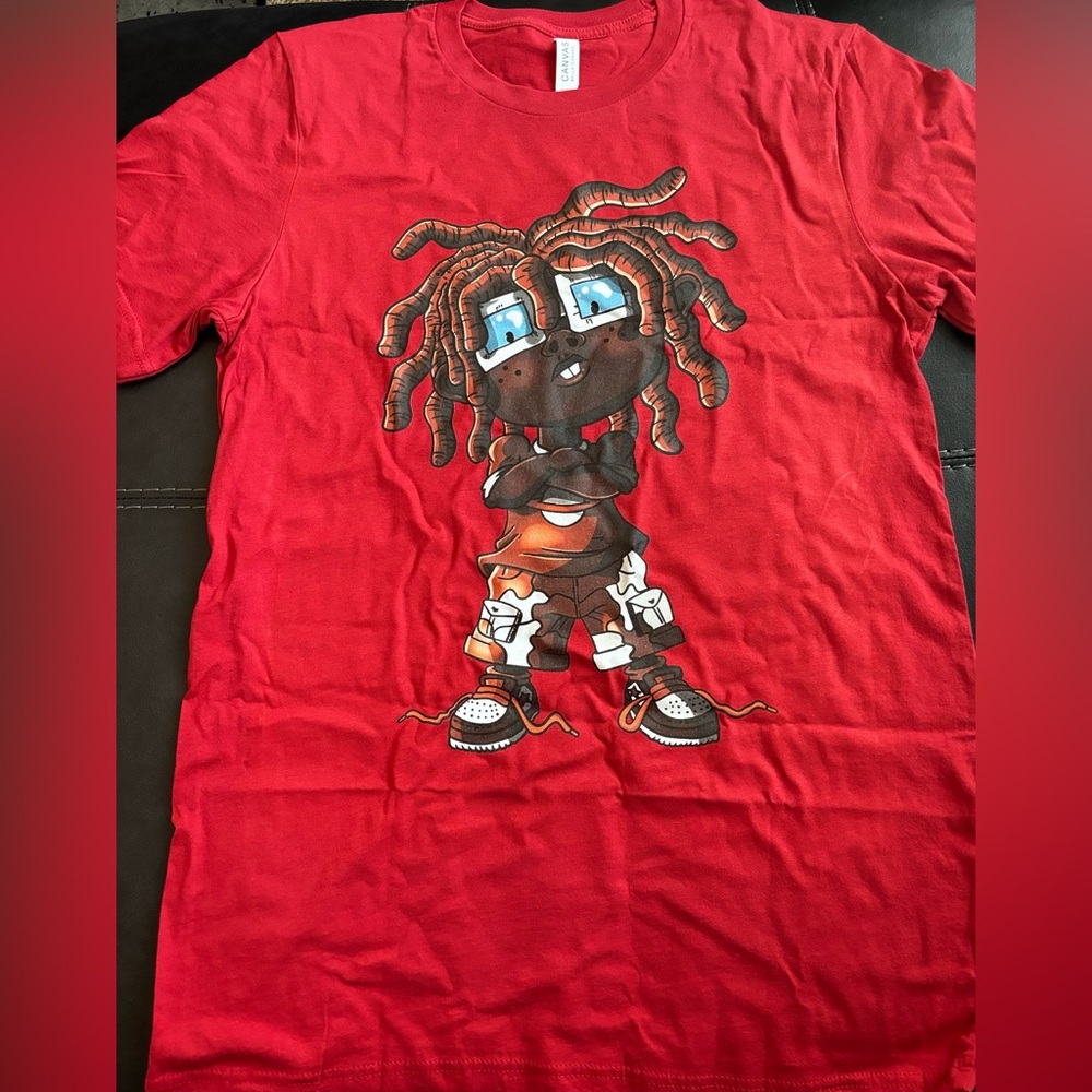 Red Graphic Kids T-Shirt